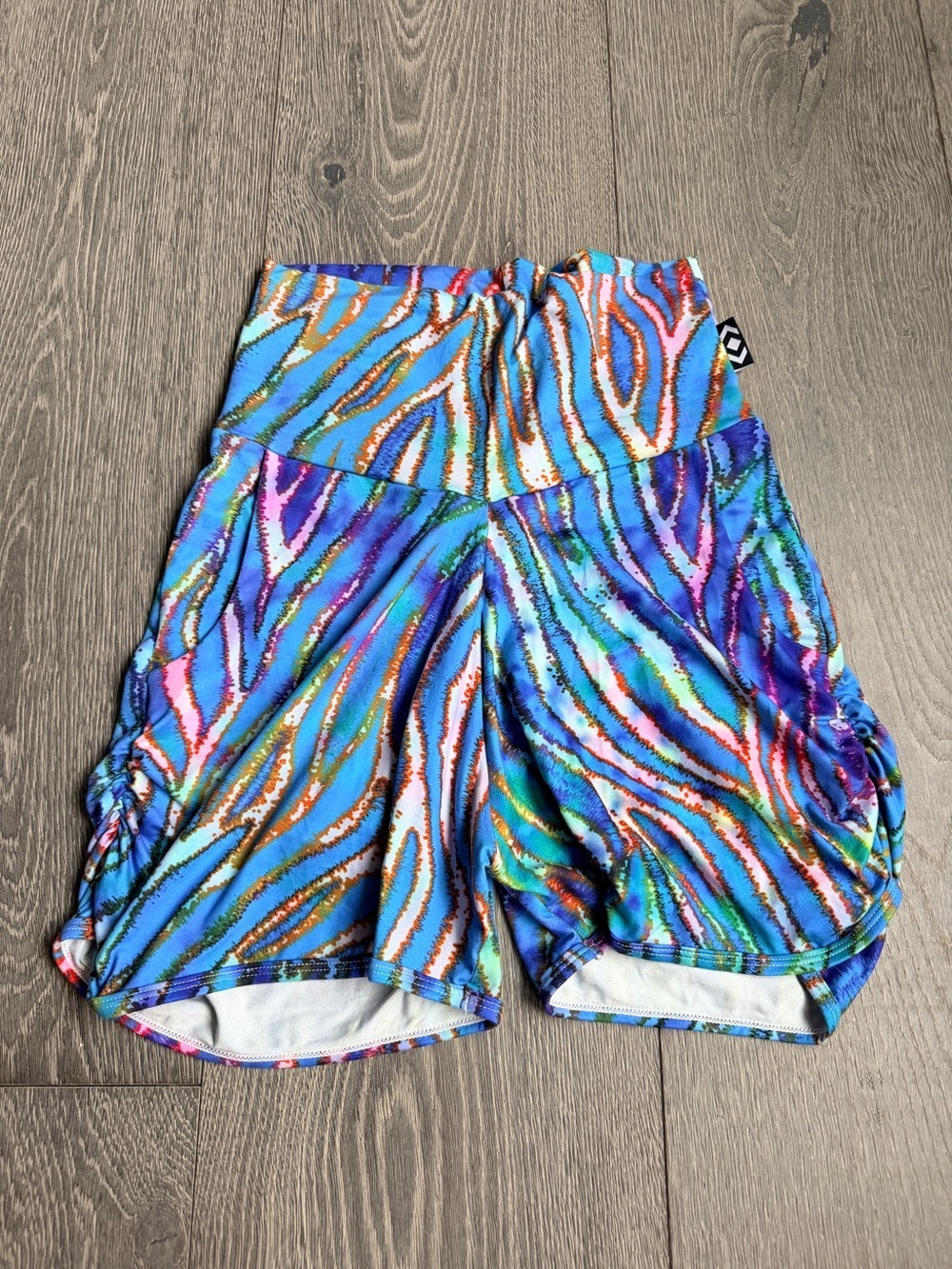 Exotica Water Horse Soft to Touch Booty Scrunch Jogger Shorts with Pockets